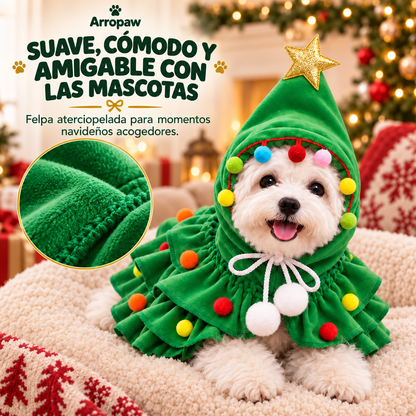 Disfraz de Árbol de Navidad para Perros
