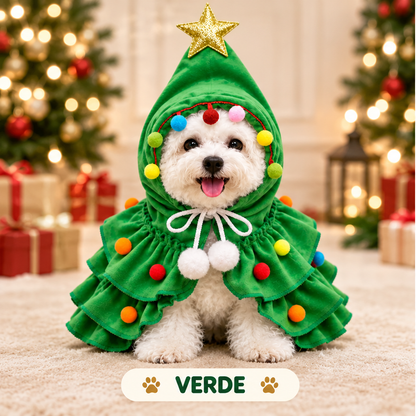 Disfraz de Árbol de Navidad para Perros